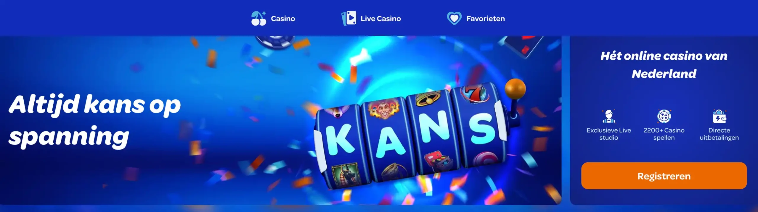 Kansino Casino Online Registratie